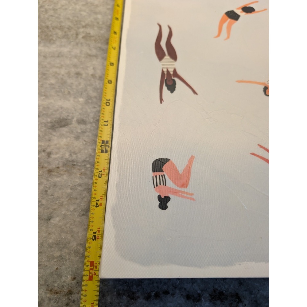 Minnows I by Victoria Borges Stretched Canvas 12x16 Set Of 2 Prints - Picture 11 of 12